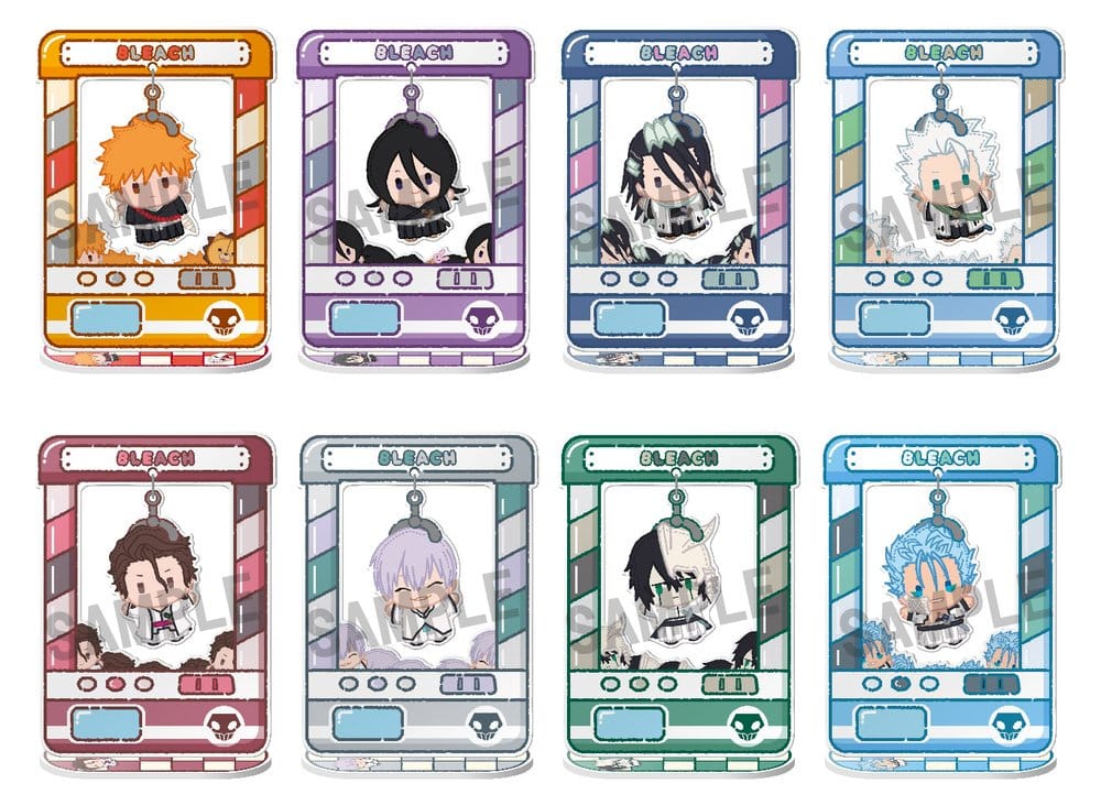 [PRÉ-RESERVA] Bleach TV Anime Acrylic Figures 9 cm Blind Box Display (8)