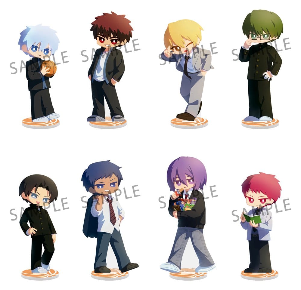 [PRÉ-RESERVA] Kuroko's Basketball Irusta Mini Figures 8 cm Blind Box Display (8)