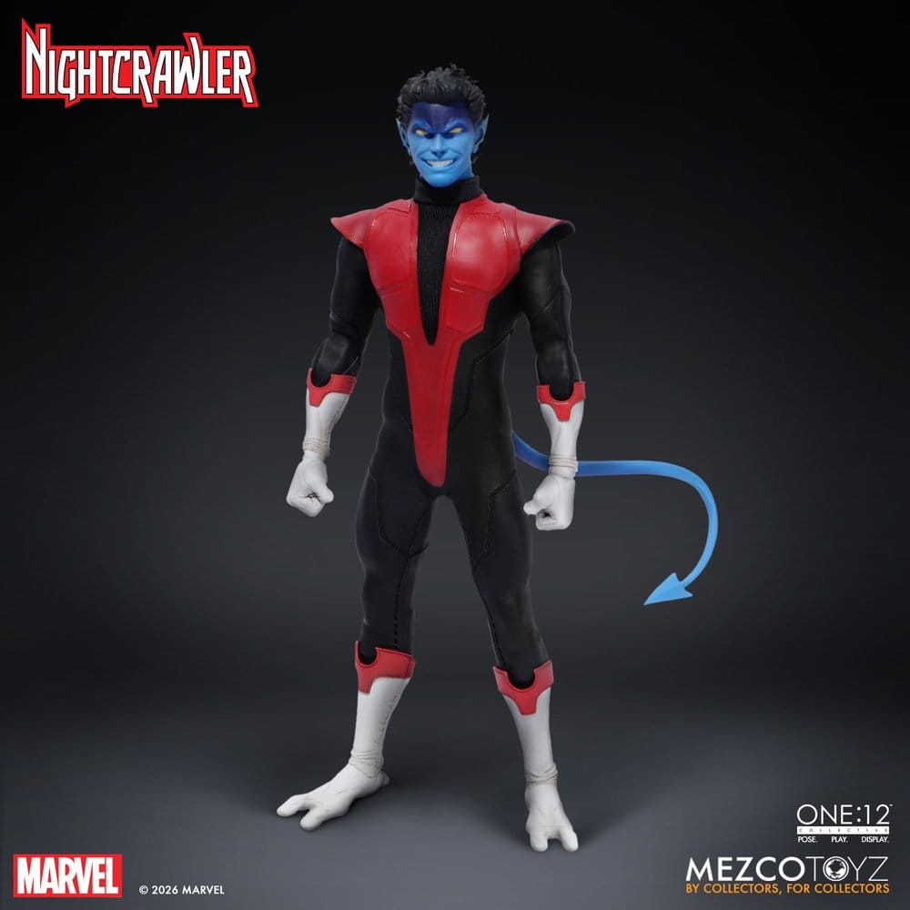 [PRÉ-RESERVA] Marvel X-Men One:12 Collective Action Figure 1/12 Nightcrawler 16 cm