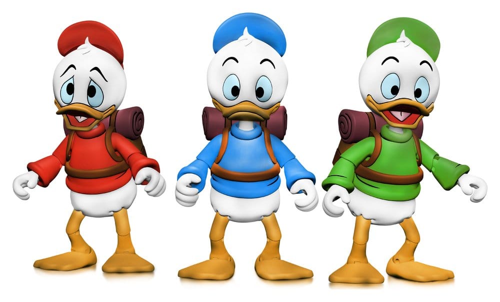 [PRÉ-RESERVA] DuckTales Ultimate Action Figures 3-Pack Huey, Dewey, and Louie 18 cm