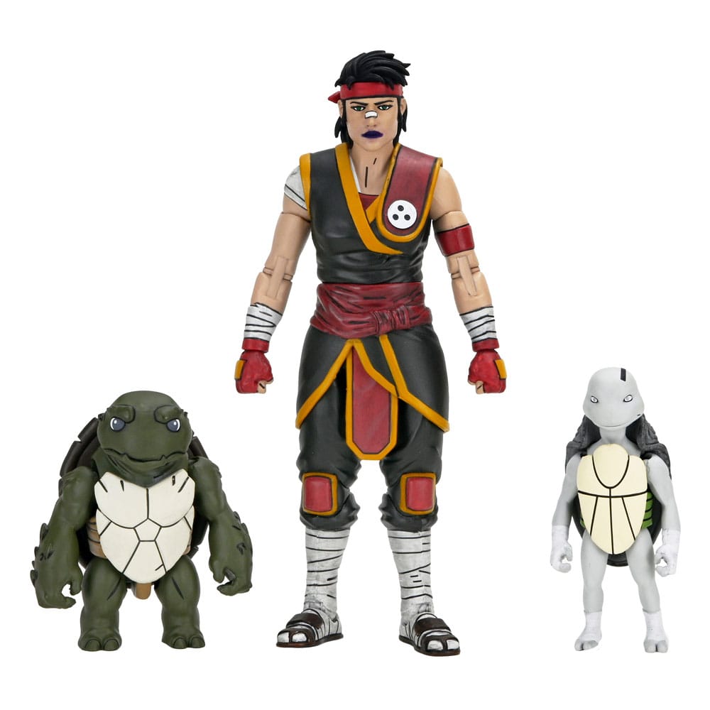 Teenage Mutant Ninja Turtles: The Last Ronin Action Figure Ultimate Casey Marie with Baby Odyn & Uno 17 cm