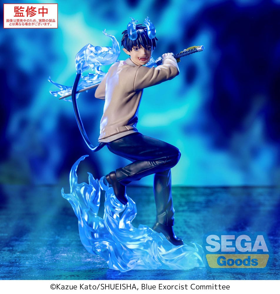 Blue Exorcist Shimane Illuminati Saga Xross Link PVC Statue Rin Okumura 18 cm