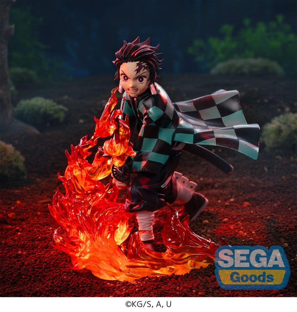 [PRÉ-RESERVA] Demon Slayer: Kimetsu no Yaiba XrossLink PVC Statue Tanjiro Kamado 12 cm