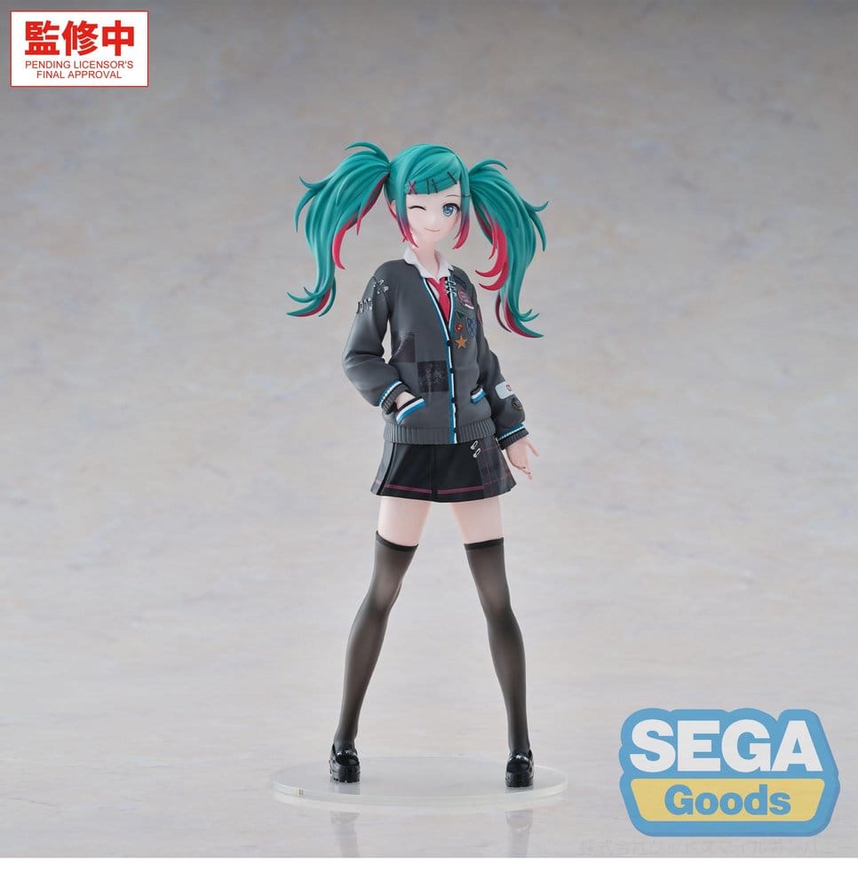 [PRÉ-RESERVA] Hatsune Miku: Colorful Stage! XStellar PVC Figure School SEKAI ~Brand New World~ 19 cm