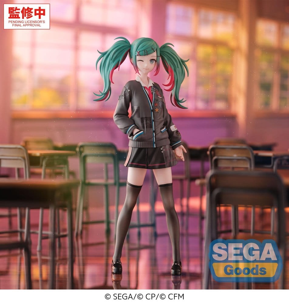 [PRÉ-RESERVA] Hatsune Miku: Colorful Stage! XStellar PVC Figure School SEKAI ~Brand New World~ 19 cm