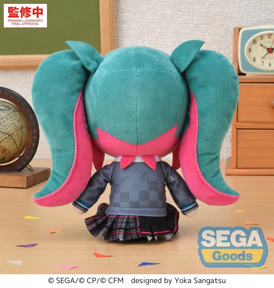[PRÉ-RESERVA] Hatsune Miku: Colorful Stage! Plush Figure fuwa petit M -School SEKAI Hatsune Miku-