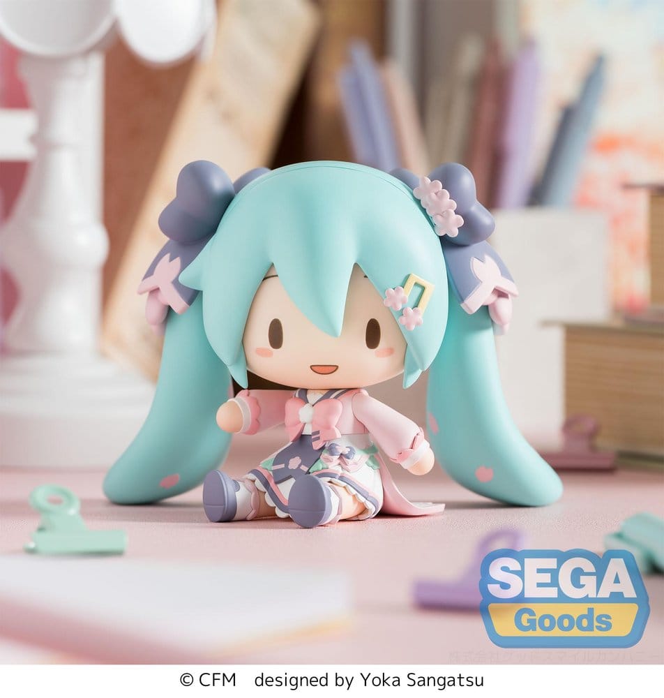 [PRÉ-RESERVA] Hatsune Miku fuwa petit Chibi Figure "New Semester" 8 cm