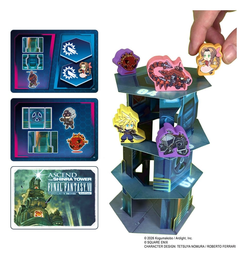 [PRÉ-RESERVA] Final Fantasy VII Board Game Ascend The Shinra Tower