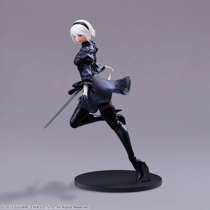 [PRÉ-RESERVA] NieR:Automata FORM-ISM PVC Statue YoRHa Android 2B (YoRHa No.2 Type B) No Goggles Ver. 18 cm