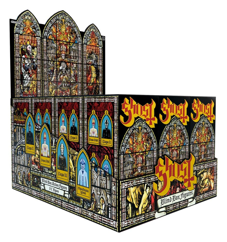 [PRÉ-RESERVA] Ghost ReAction Action Figures Wave 01 Blind Box 10 cm Display (12)