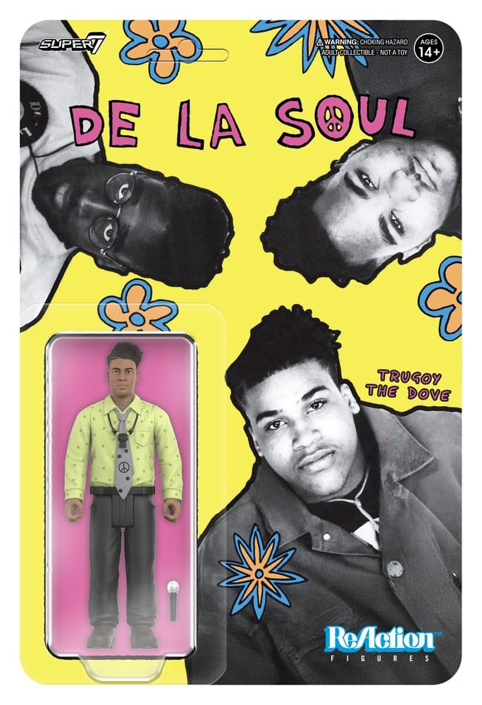 [PRÉ-RESERVA] De La Soul ReAction Action Figure Wave 01 David "Trugoy the Dove" Jolicoeur (Me, Myself & I)
