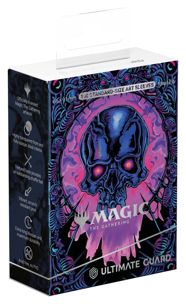 [PRÉ-RESERVA] Ultimate Guard Art Sleeves Magic: The Gathering  "Mana Token" - Swamp