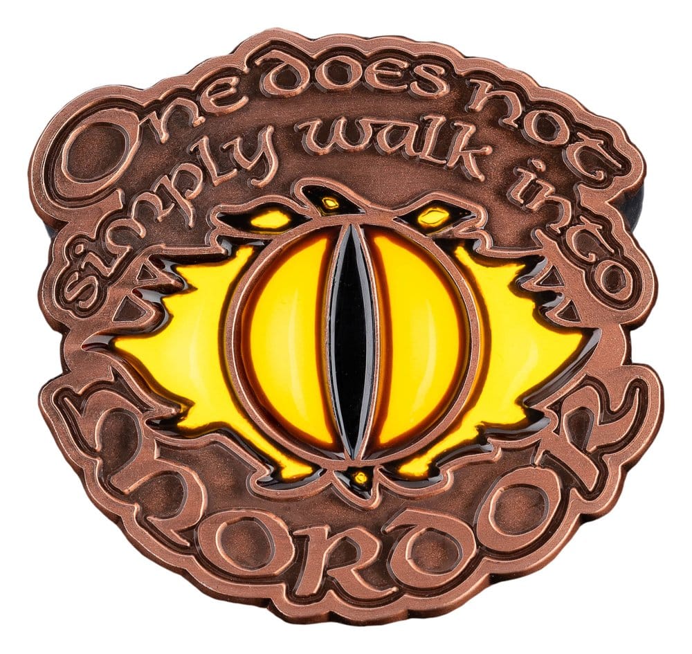 Lord of the Rings Collectors Pin One Does Not Simply Walk Into Mordor 4 cm