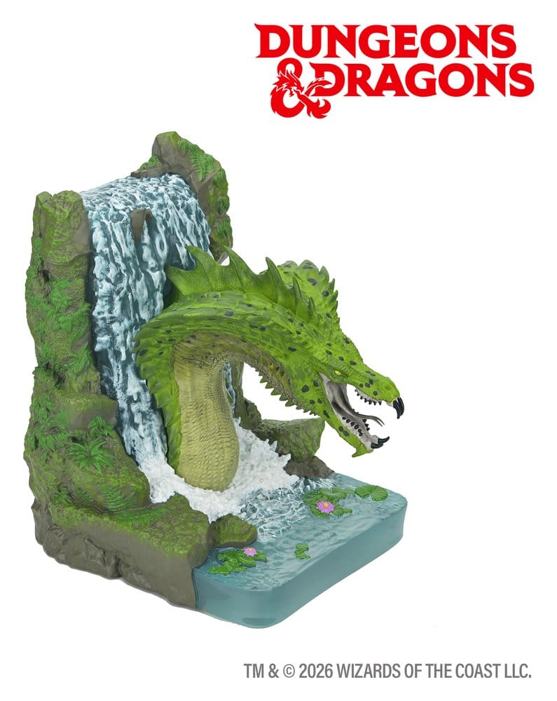 [PRÉ-RESERVA] D&D Bookend Green Dragon 18 cm