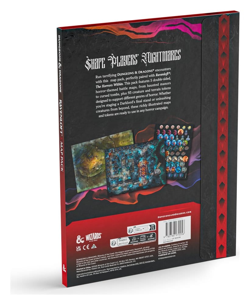 [PRÉ-RESERVA] Dungeons & Dragons RPG Ravenloft: The Horrors Within Map Pack *English Version*