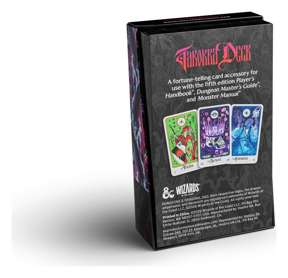 [PRÉ-RESERVA] Dungeons & Dragons RPG Ravenloft: The Horrors Within Tarokka Deck *English Version*
