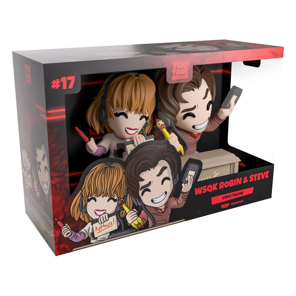 [PRÉ-RESERVA] Stranger Things Vinyl Figure WSQK Robin & Steve 13 cm