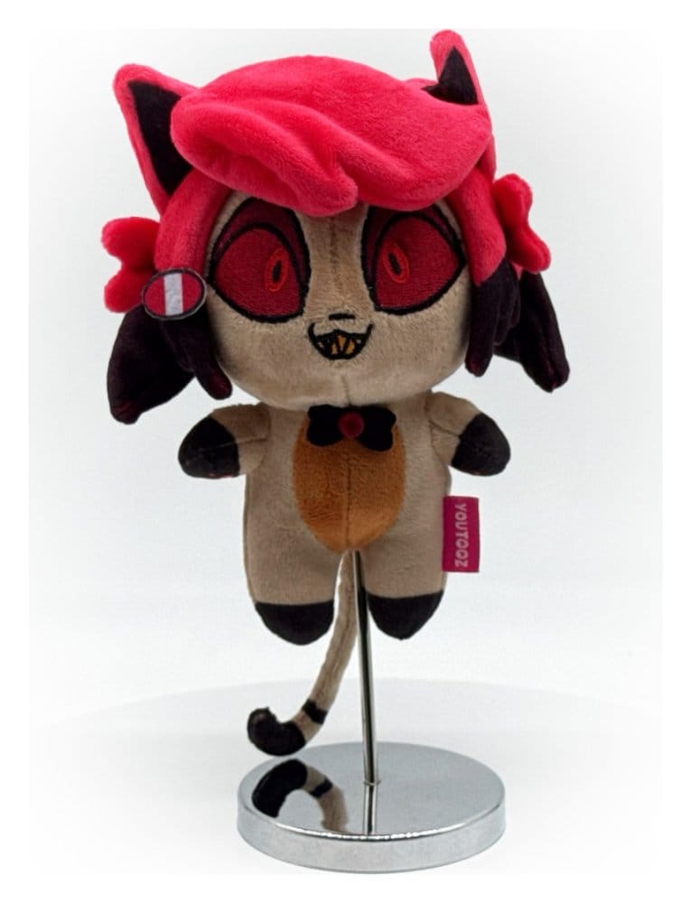 [PRÉ-RESERVA] Hazbin Hotel Keychain Plush Alastor Kitty 13 cm