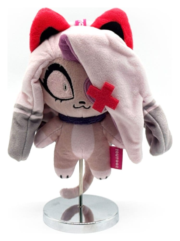 [PRÉ-RESERVA] Hazbin Hotel Keychain Plush Vaggie Kitty 13 cm