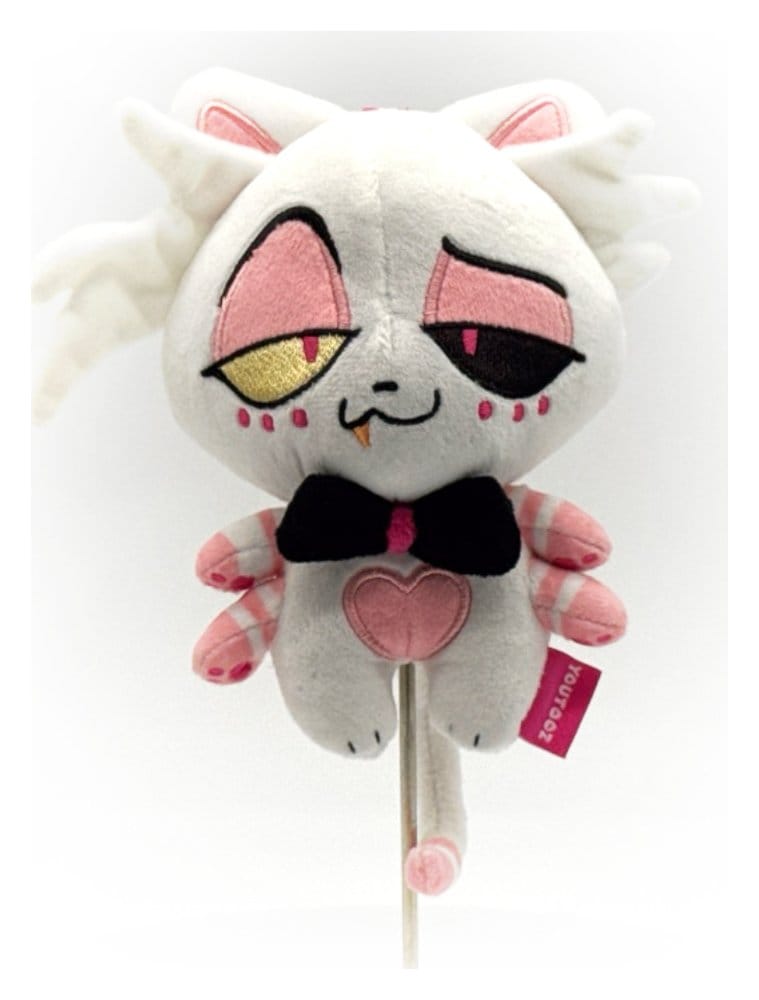[PRÉ-RESERVA] Hazbin Hotel Keychain Plush Angel Dust Kitty 13 cm