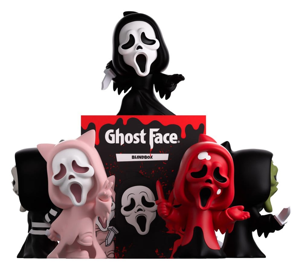 [PRÉ-RESERVA] Ghost Face Mini Figures Blind Box Assortment (8)