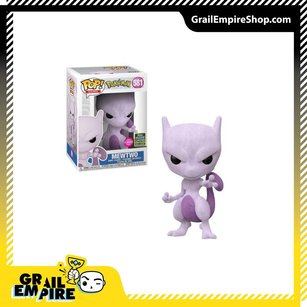 Funko POP! Pokemon Mewtwo Flocked SDCC 2020
