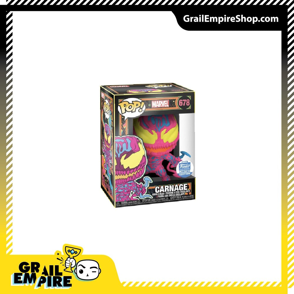 Funko POP! Marvel Blacklight Carnage