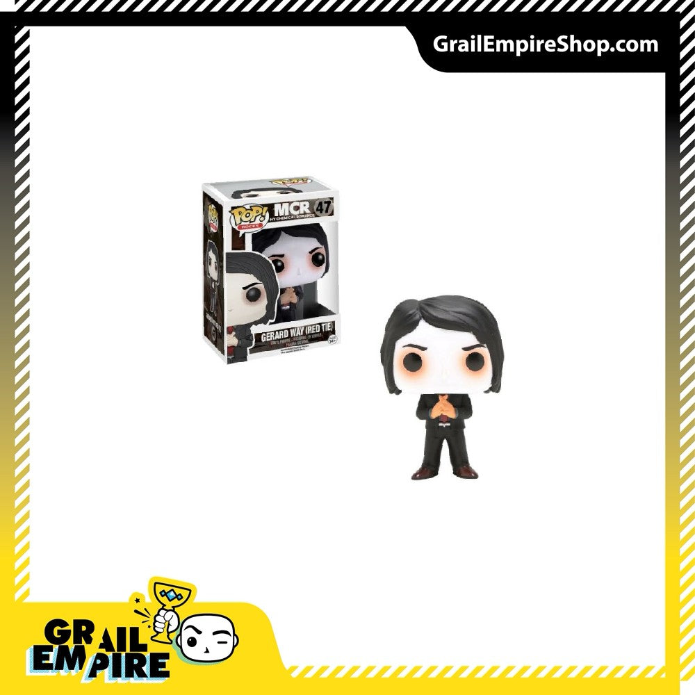 Funko POP! Rocks My Chemical Romance 47 Gerard Way (Red Tie)