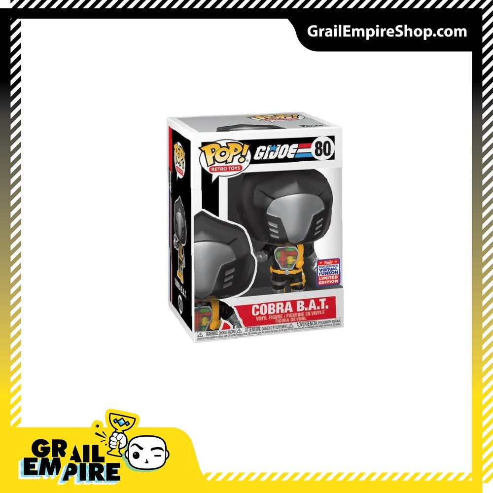 Funko POP! G.I. Joe #80 Cobra B.A.T. Funkon 2021