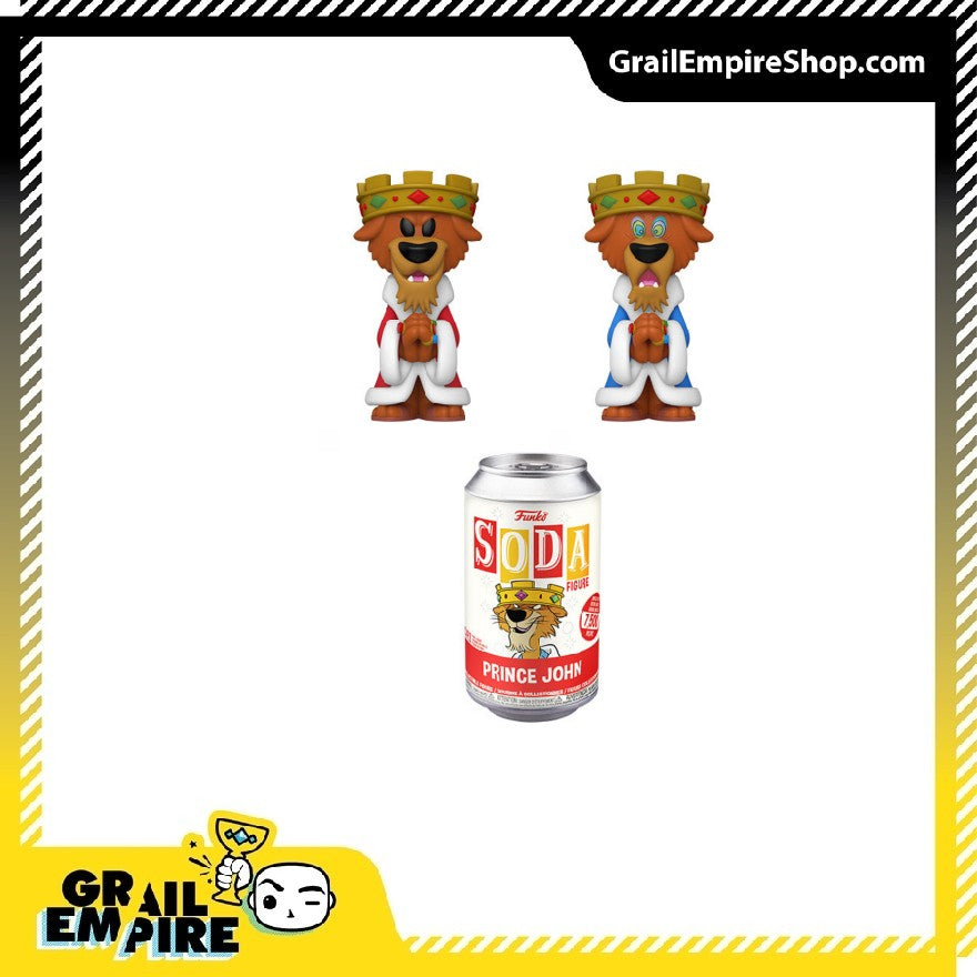 Funko Soda Disney # Prince John Exclusivo