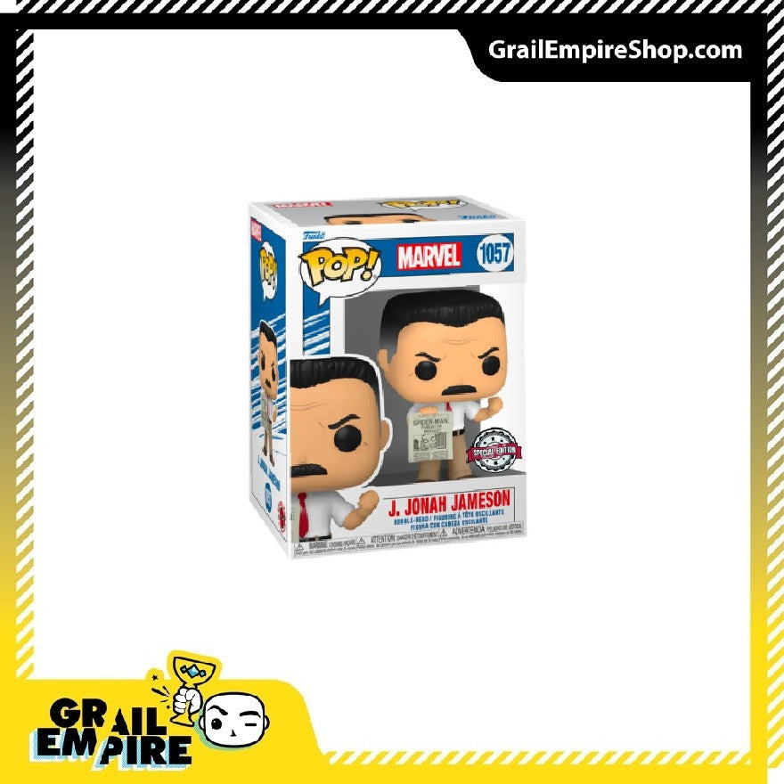Funko POP! Marvel #1057 J. Jonah Jameson Exclusivo