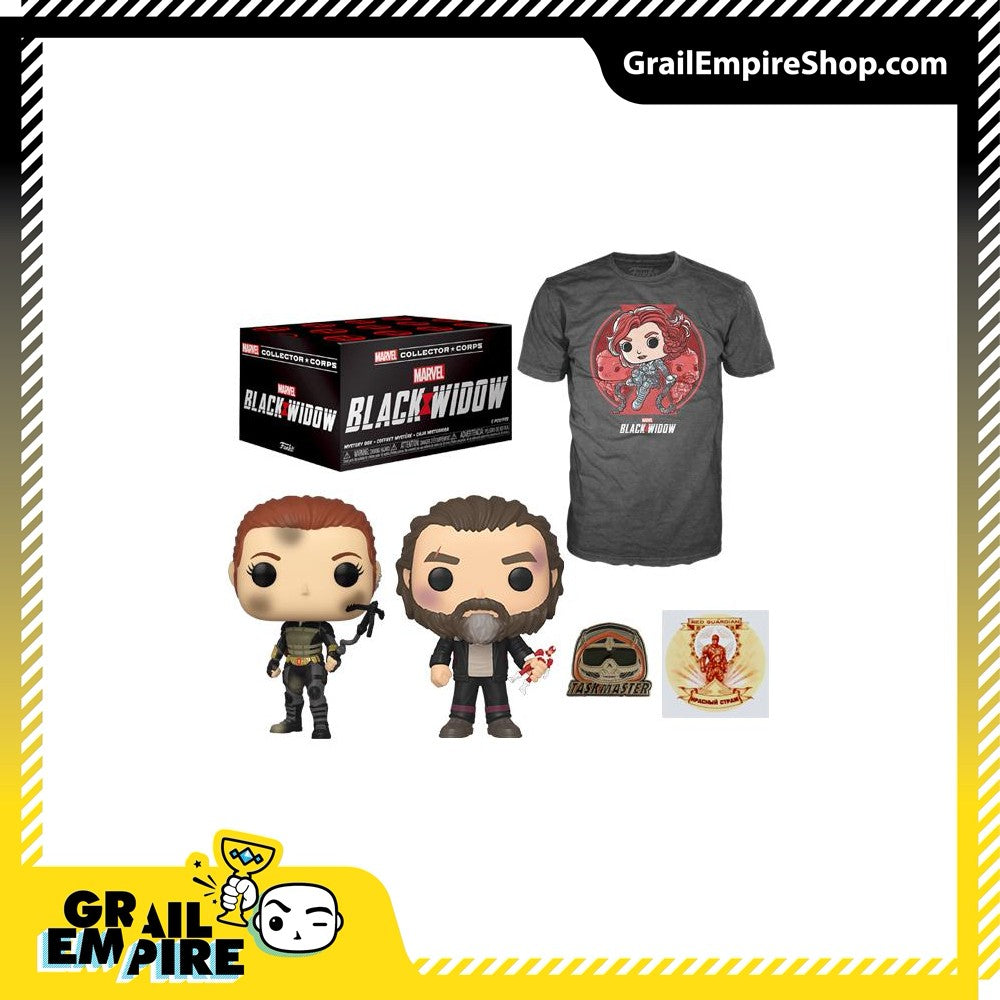 Funko Marvel Collector Corps Box Maio Black Widow -