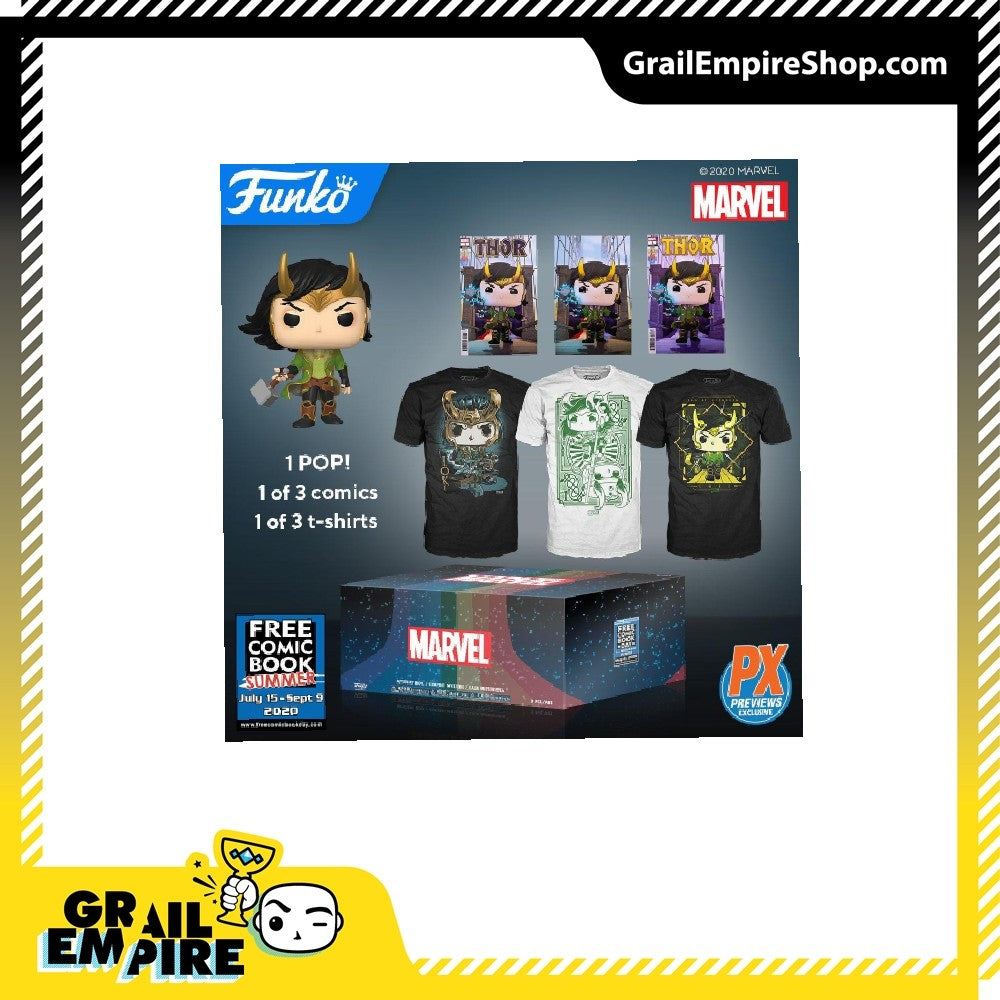 Funko Marvel Free Comic Day 2020 Mystery Box - Collector Box