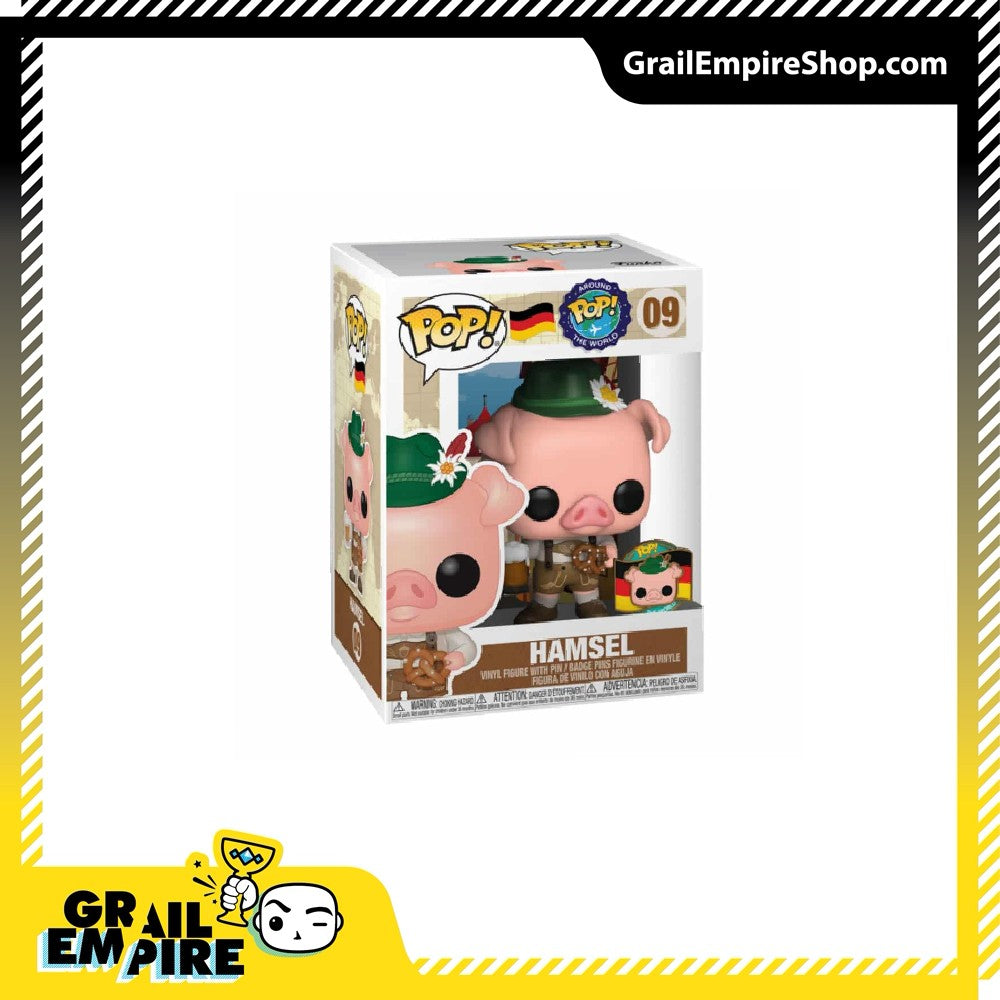 Funko POP! Around the World #09 Hamsel (Alemanha) Exclusivo