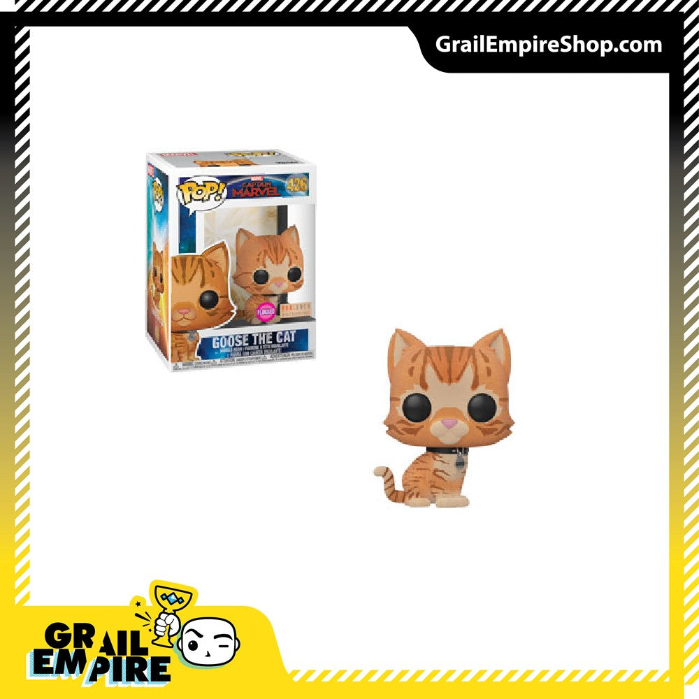 Funko POP! Captain Marvel Goose The Cat Flocked - Flocked
