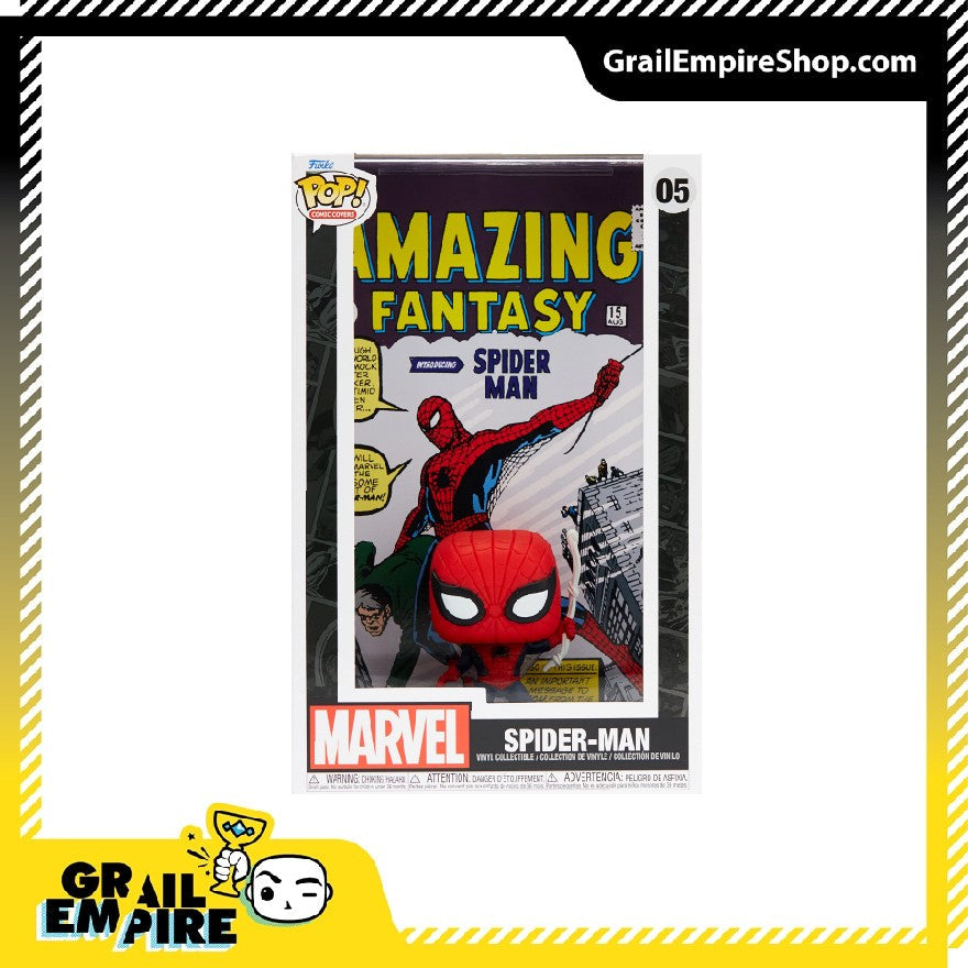 Funko POP! Comic Covers Marvel #05 Spider-Man Exclusivo -