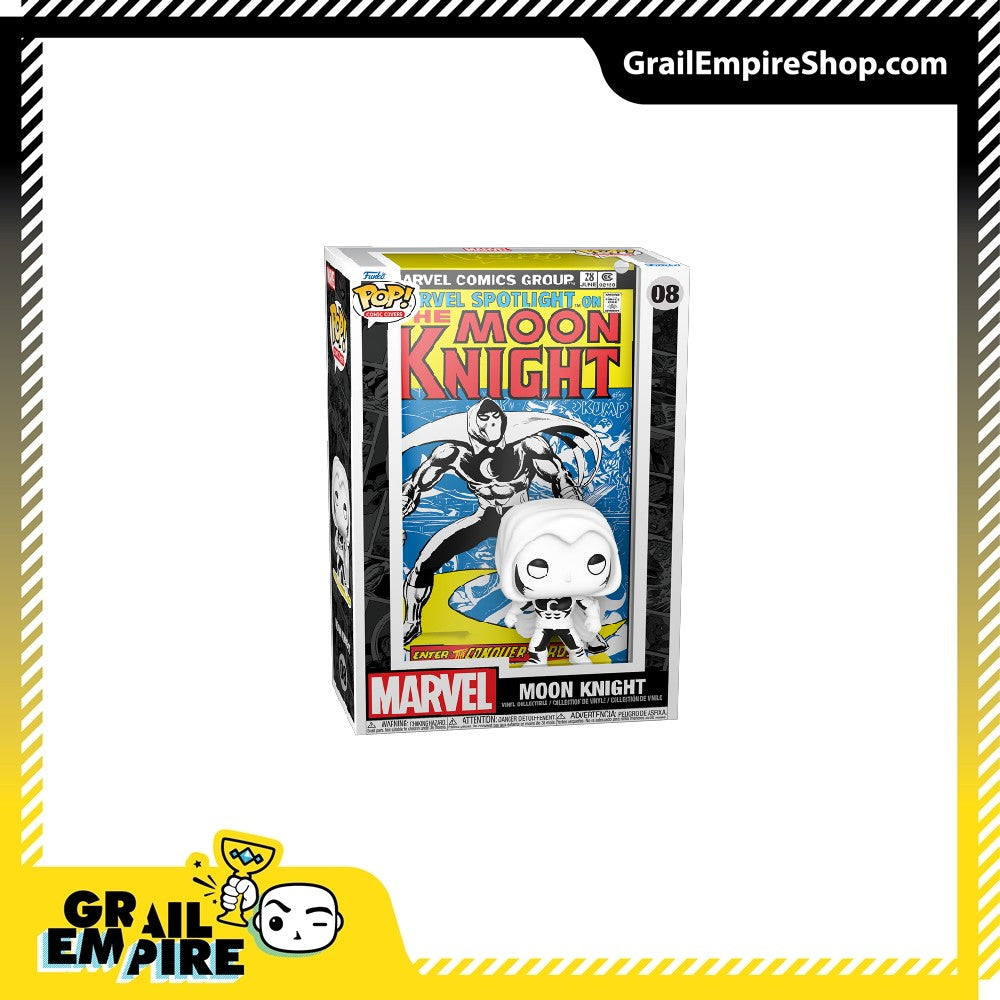 Funko POP! Comic Covers Marvel #08 Moon Knight - Funko Comic