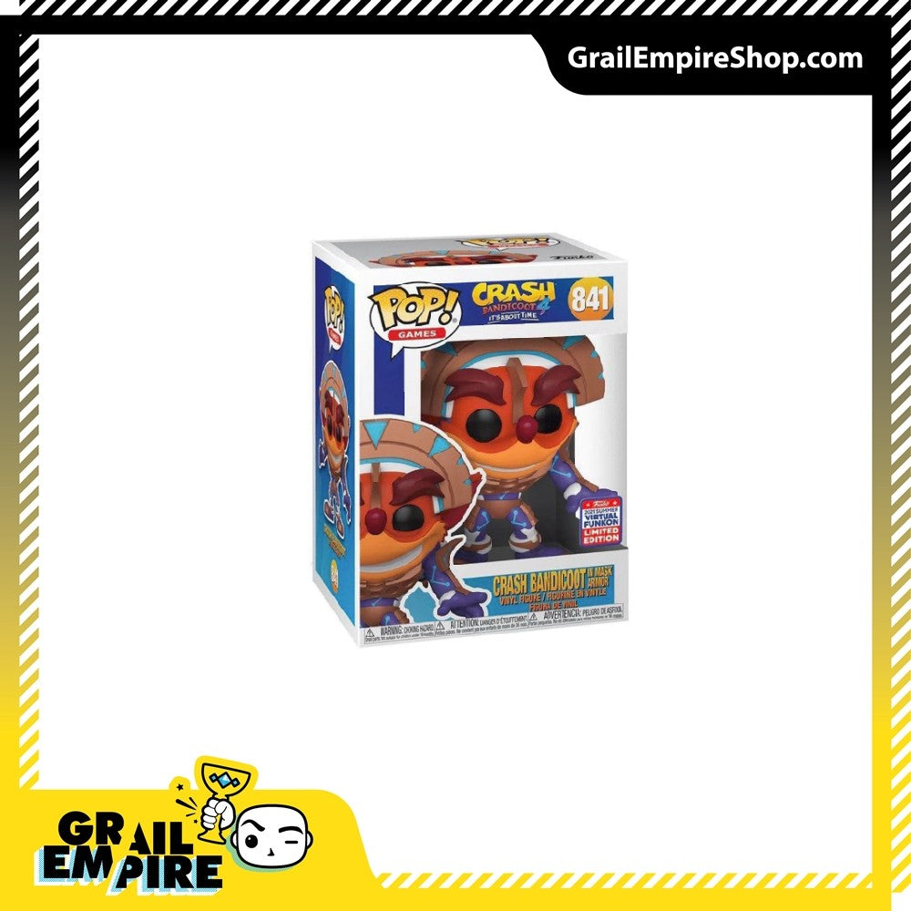 Funko POP! Crash Bandicoot #841 Crash Bandicoot in Mask
