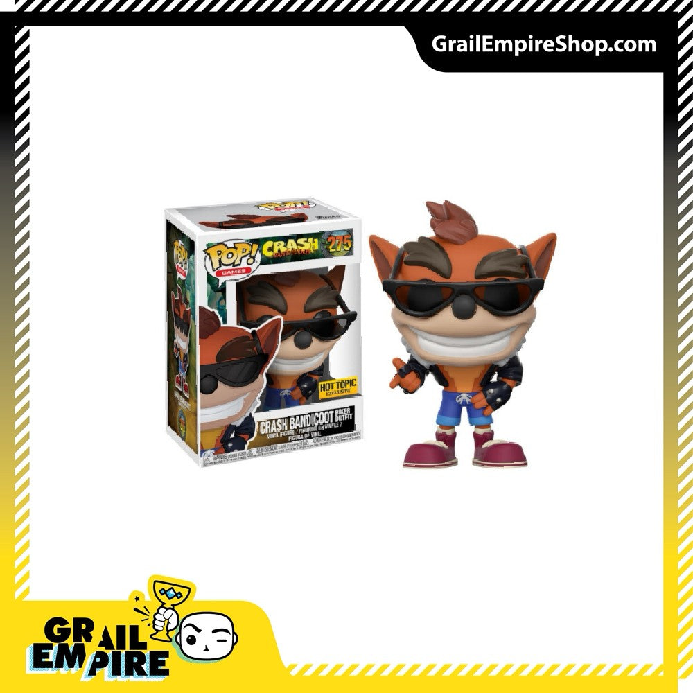 Funko POP! Crash Bandicoot Biker Outfit - POP!