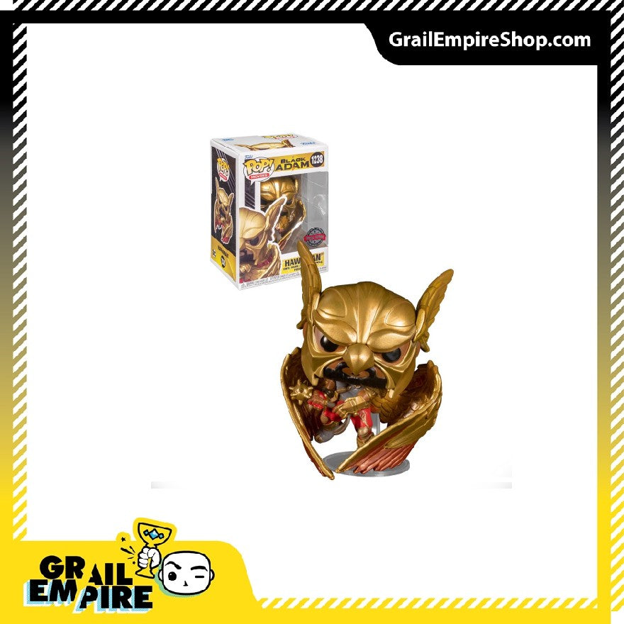 Funko POP! DC Black Adam #1238 Hawkman Exclusivo - Special