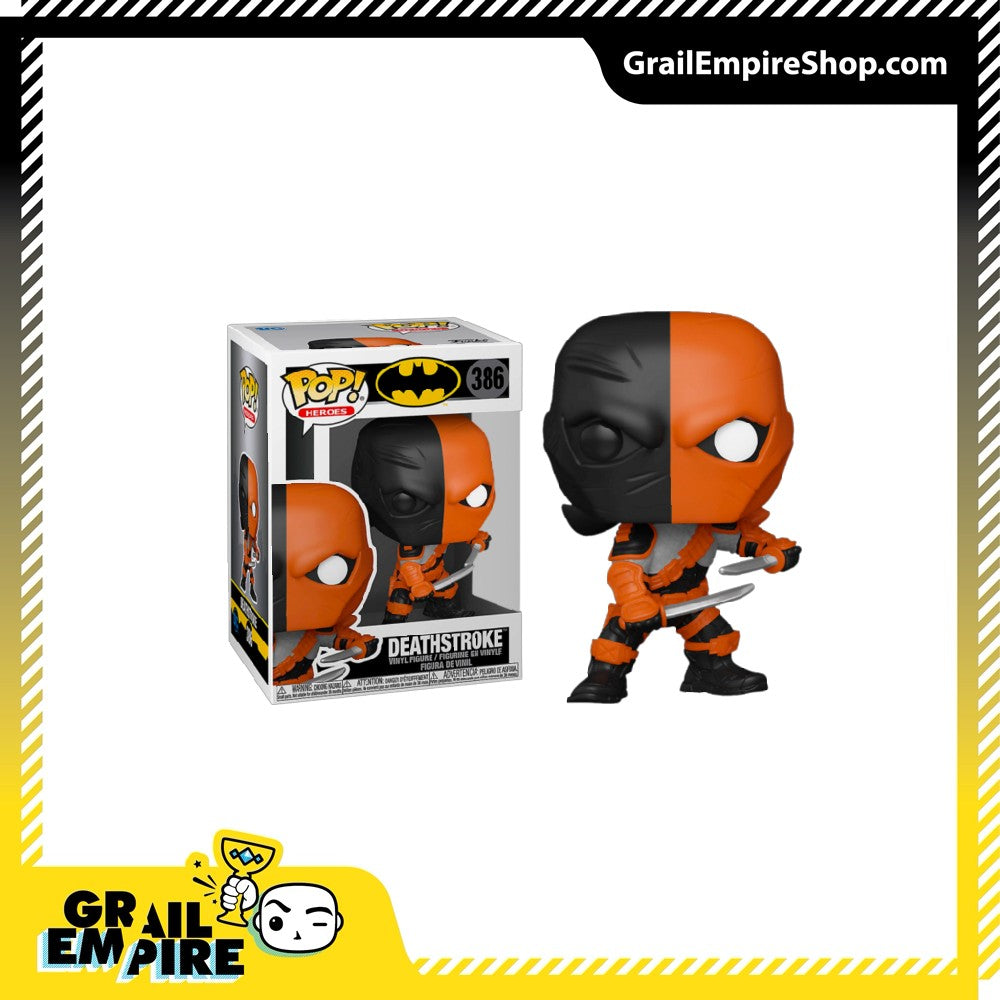 Funko POP! DC Deathstroke with Two Swords - Glow in the Dark