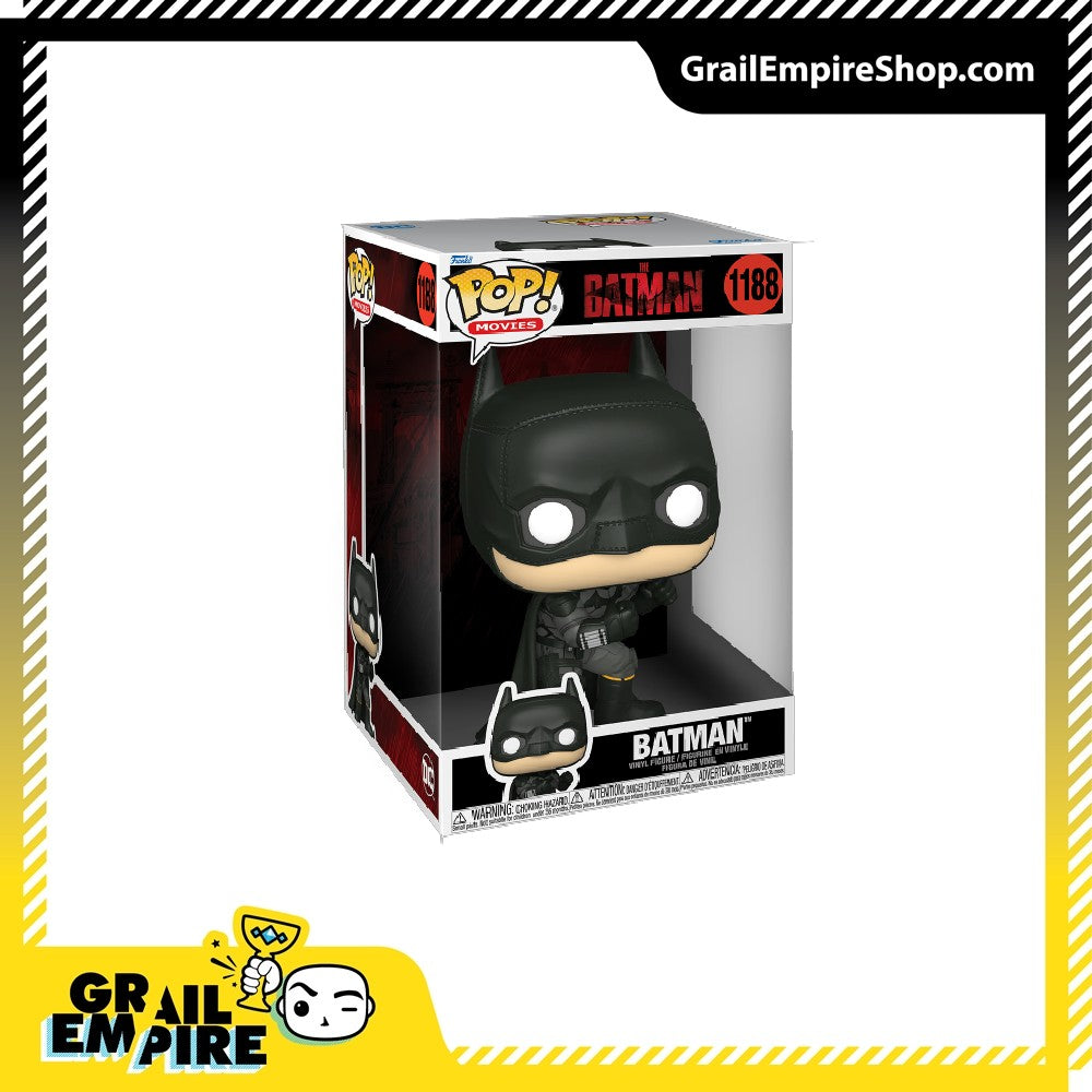 Funko POP! DC The Batman #1188 ﻿Batman 10 inch - 10 inch