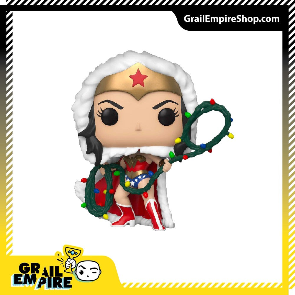 Funko POP! DC Wonder Woman with Christmas Lasso Natal 2020 -