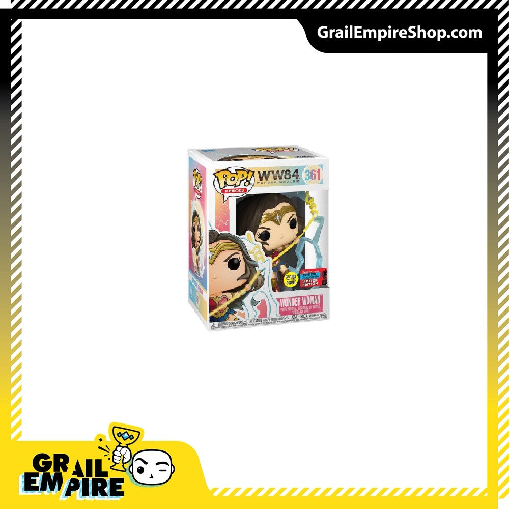 Funko POP! DC WW84 #361 Wonder Woman GITD NYCC Exclusivo -