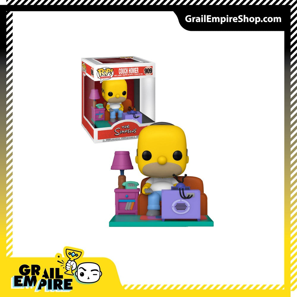 Funko POP! Deluxe The Simpsons Homer Watching TV - 6 inch