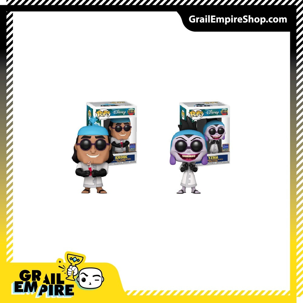 Funko POP! Disney #1032 #1033 Yzma & Kronk WonderousCon 2020