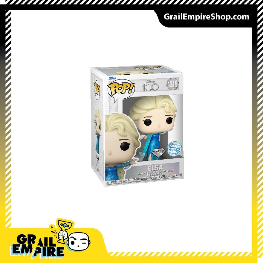 Funko POP! Disney #1319 Elsa Diamond Exclusivo - POP!