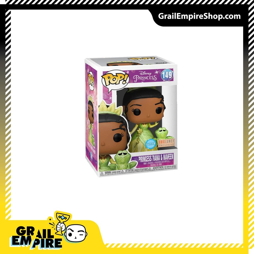 Funko POP! Disney #149 Princess Tiana & Naveen Glitter