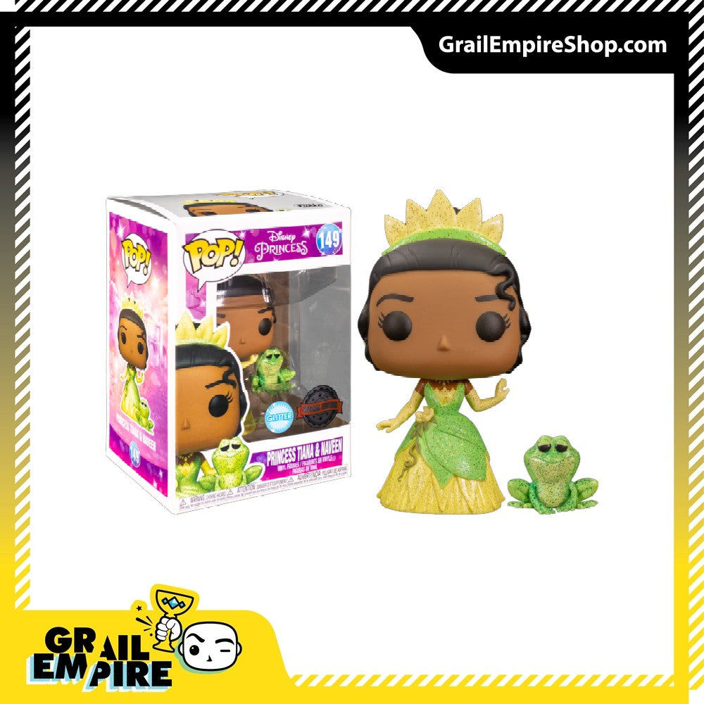 Funko POP! Disney #149 Princess Tiana & Naveen Glitter