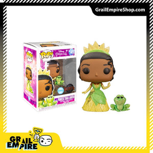 Funko POP! Disney #149 Princess Tiana & Naveen Glitter